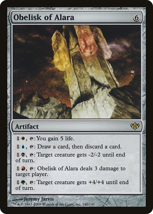 Obelisk of Alara (CON-140) - Conflux Foil