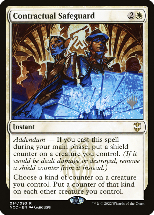 Contractual Safeguard (PPSNC-014) - New Capenna Commander Promos (Promo Pack) Foil
