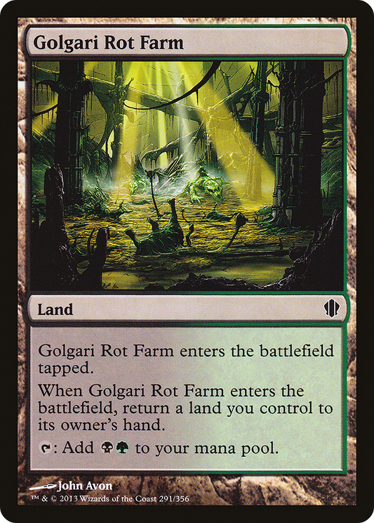 Golgari Rot Farm (C13-291) - Commander 2013