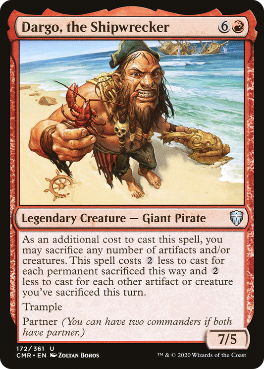 Dargo, the Shipwrecker (CMR-172) - Commander Legends