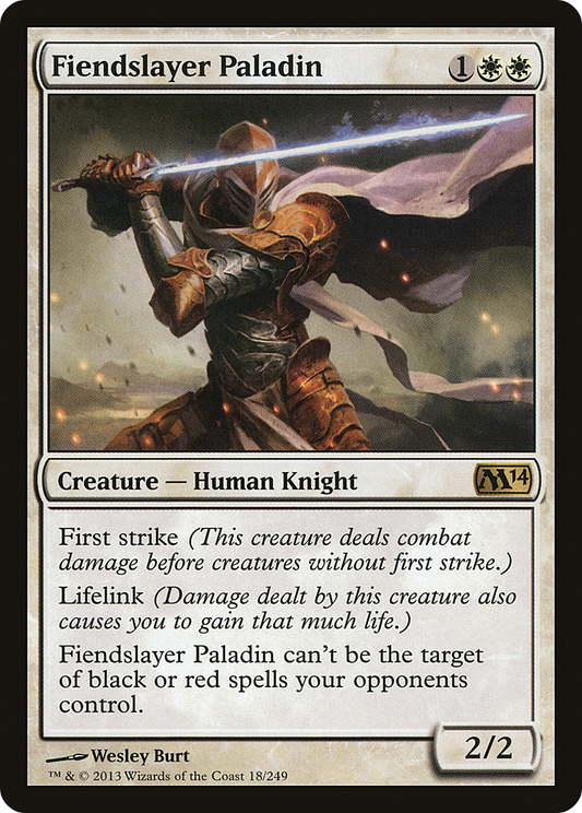 Fiendslayer Paladin (M14-018) - Magic 2014