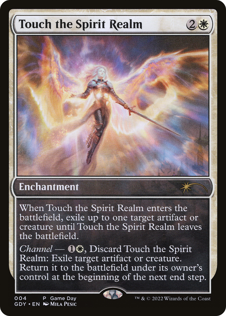 Touch the Spirit Realm (GDY-004) - Game Day Promos