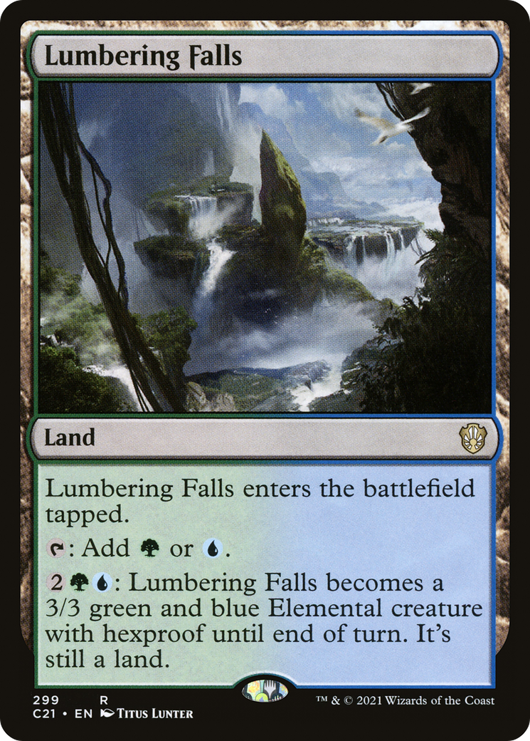 Lumbering Falls (C21-299) - Commander 2021