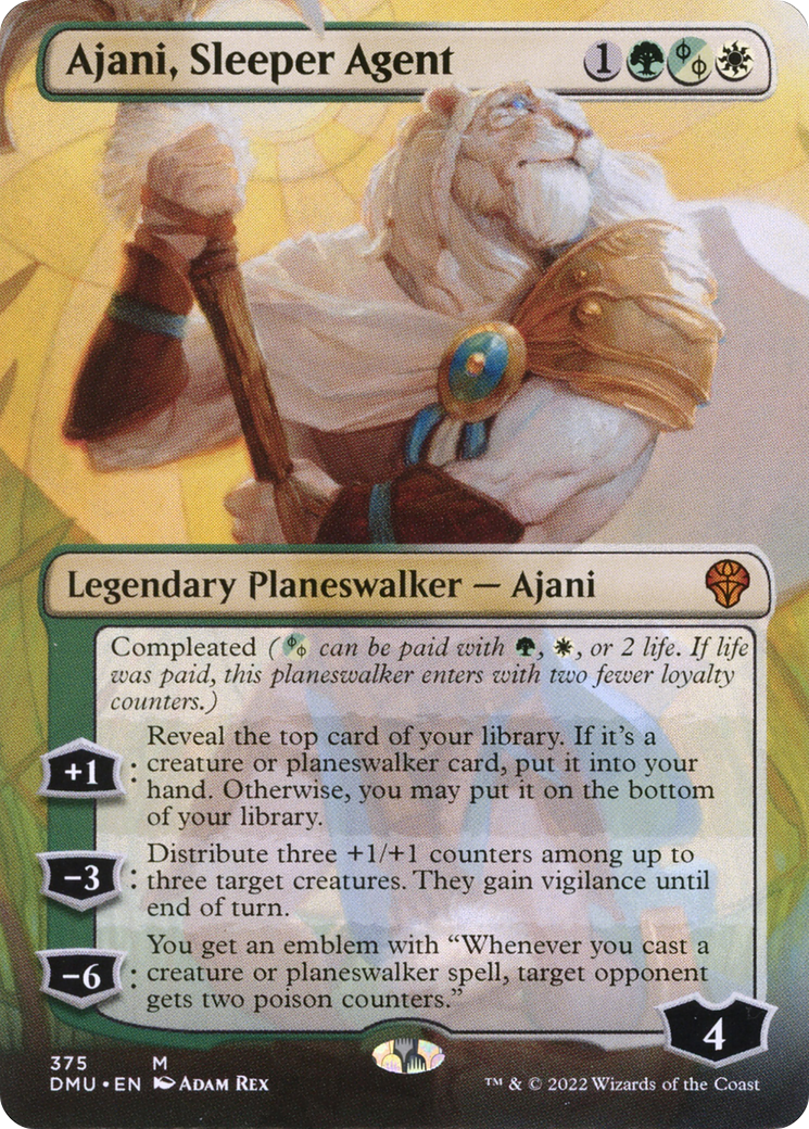 Ajani, Sleeper Agent (DMU-375) - Dominaria United (Borderless)