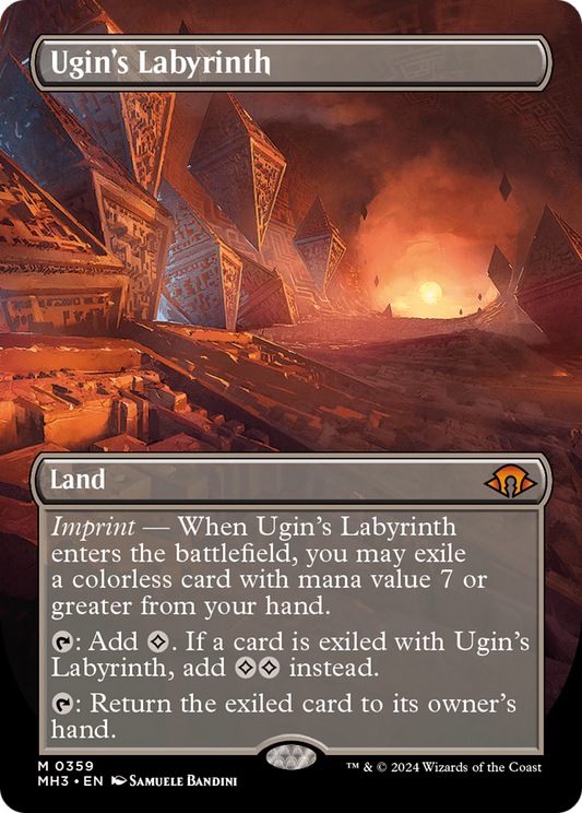 Ugin's Labyrinth (MH3-359) - Modern Horizons 3 (Borderless)