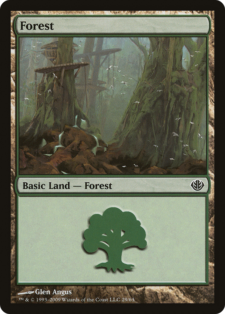 Forest (DDD-029) - Duel Decks: Garruk vs. Liliana