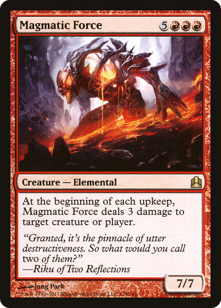 Magmatic Force (CMD-128) - Commander 2011