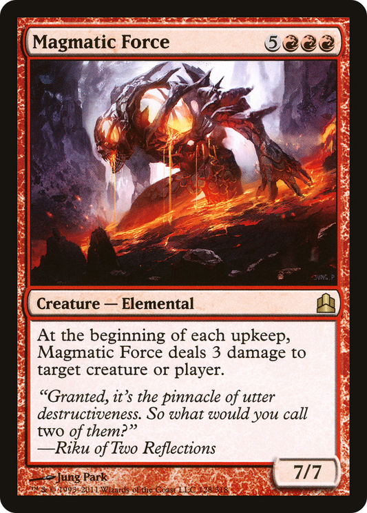 Magmatic Force (CMD-128) - Commander 2011