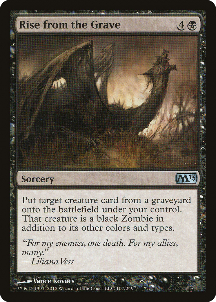 Rise from the Grave (M13-107) - Magic 2013