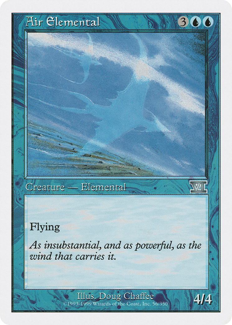 Air Elemental (6ED-056) - Classic Sixth Edition