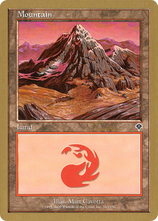 Mountain (WC01-JT343A) - World Championship Decks 2001