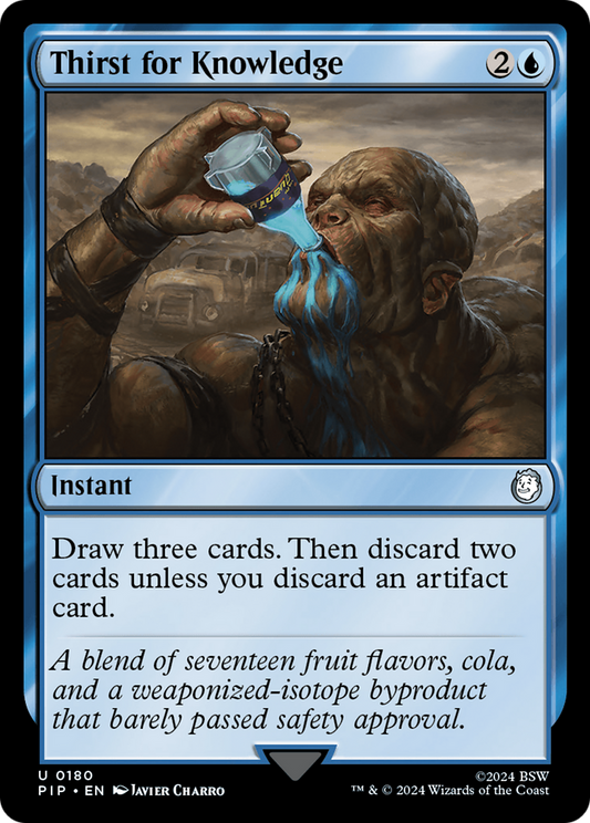 Thirst for Knowledge (PIP-180) - Fallout Foil