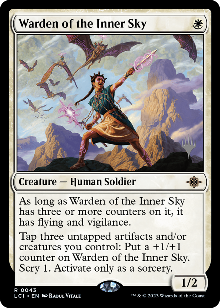 Warden of the Inner Sky (PLCI-43P) - The Lost Caverns of Ixalan Promos Foil