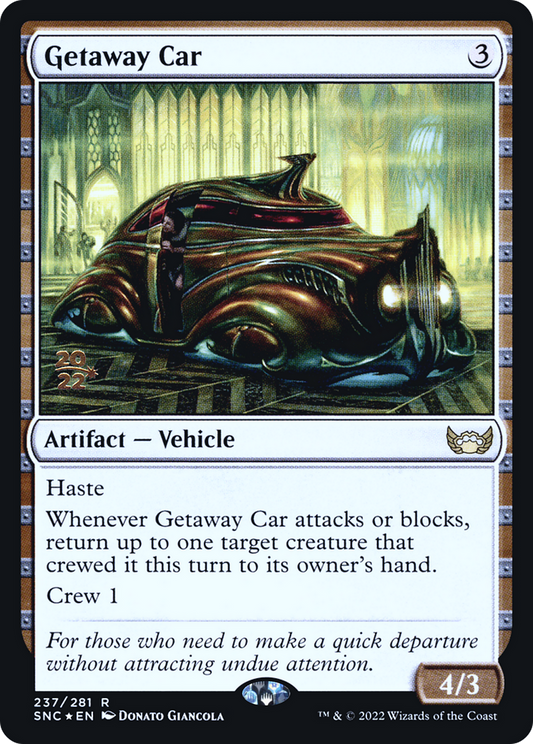 Getaway Car (PSNC-237S) - Streets of New Capenna Promos Foil