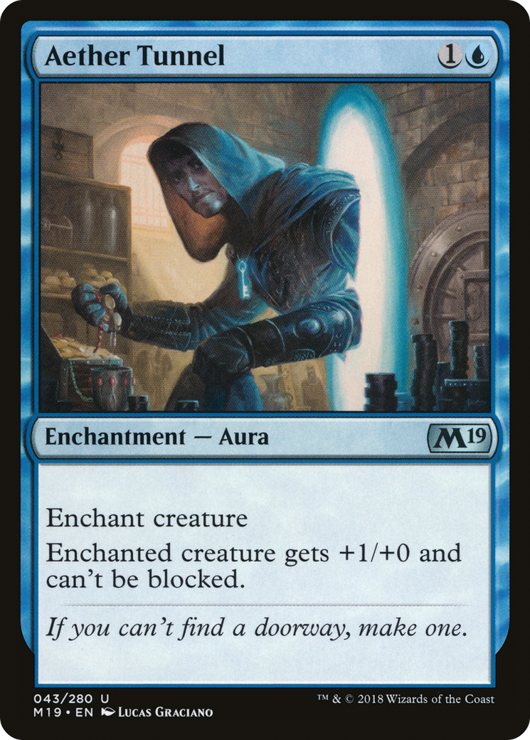 Aether Tunnel (M19-043) - Core Set 2019