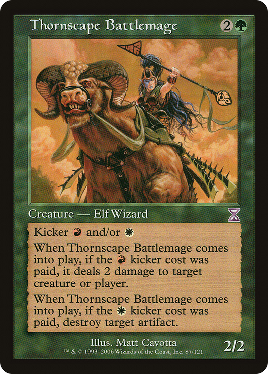 Thornscape Battlemage (TSB-087) - Time Spiral Timeshifted