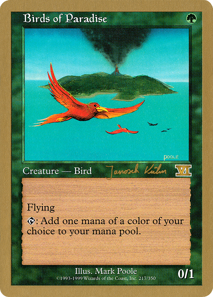 Birds of Paradise (WC00-JK217) - World Championship Decks 2000