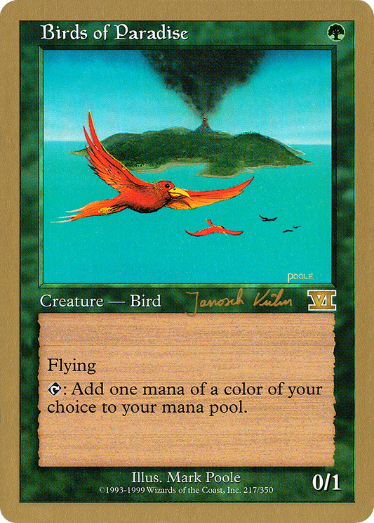 Birds of Paradise (WC00-JK217) - World Championship Decks 2000