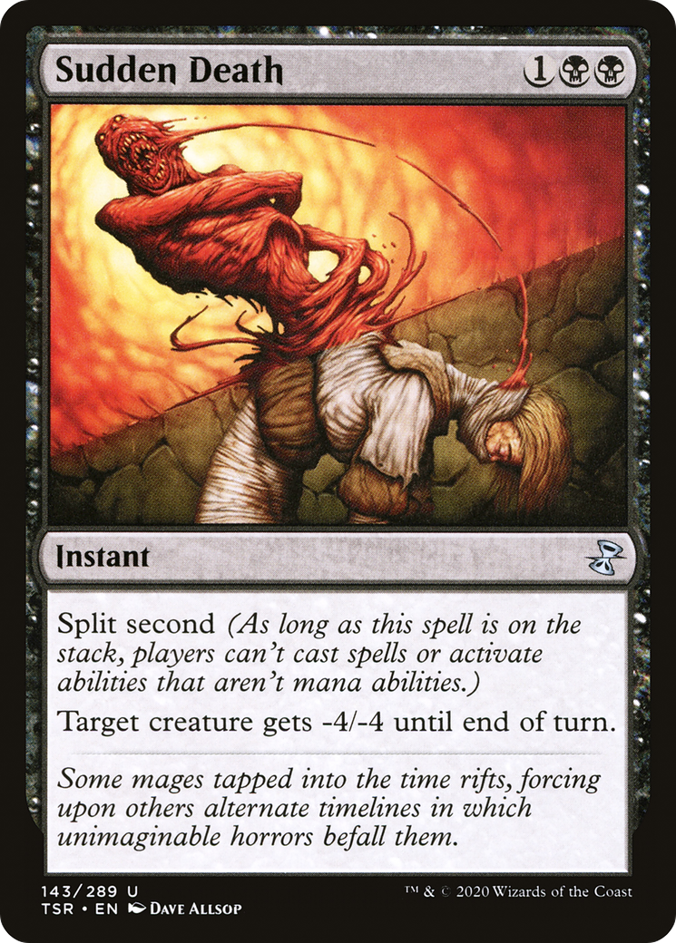 Sudden Death (TSR-143) - Time Spiral Remastered Foil