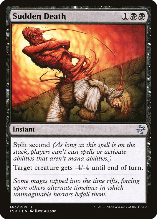 Sudden Death (TSR-143) - Time Spiral Remastered Foil