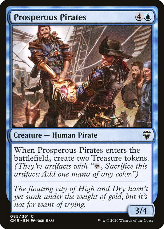 Prosperous Pirates (CMR-085) - Commander Legends Foil