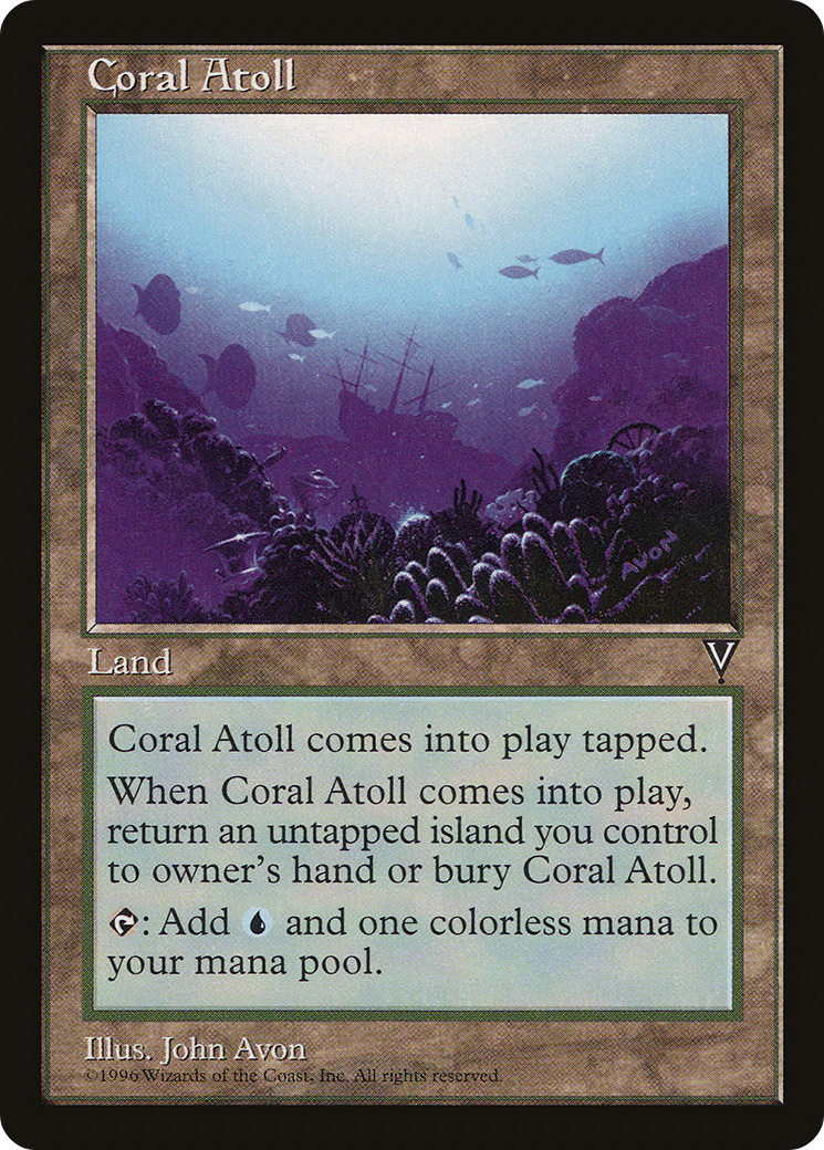 Coral Atoll (VIS-160) - Visions