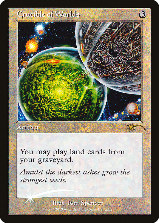 Crucible of Worlds (J13-004) - Judge Gift Cards 2013 Foil