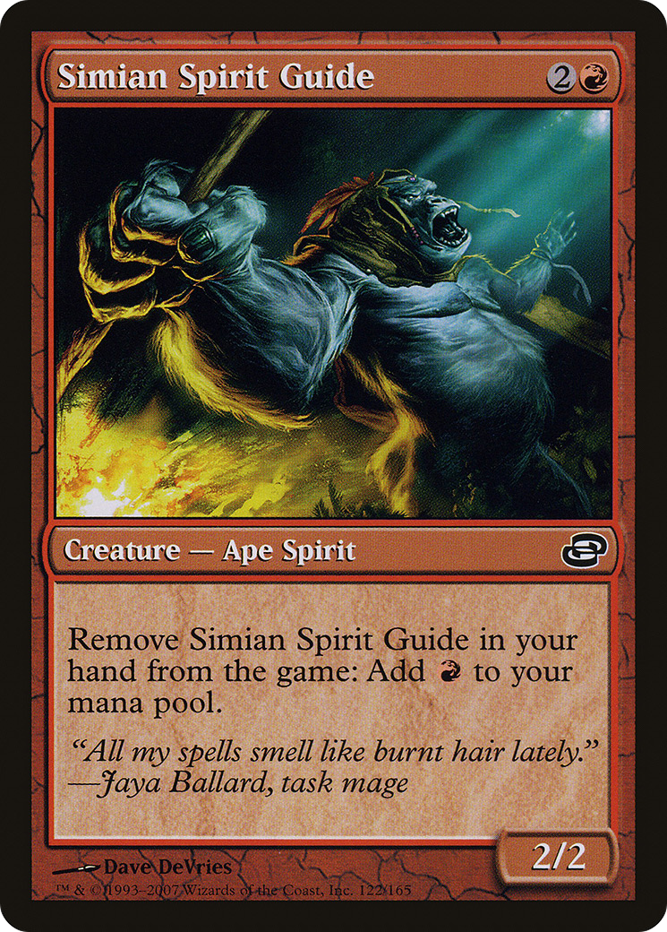 Simian Spirit Guide (PLC-122) - Planar Chaos: (colorshifted) Foil