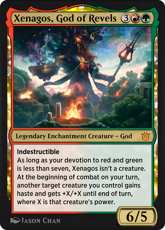 Xenagos, God of Revels (EA3-018) - Explorer Anthology 3: (nyxtouched)