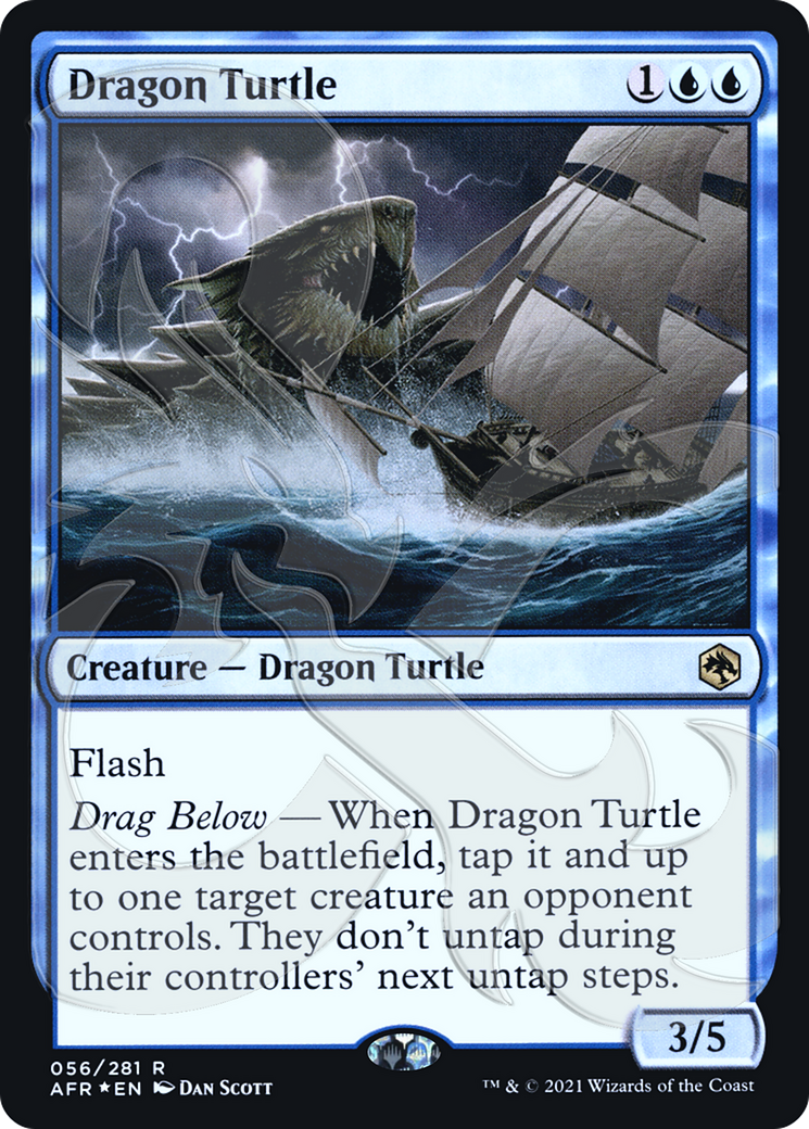 Dragon Turtle (AFR&-56A) - Adventures in the Forgotten Realms Promos Foil