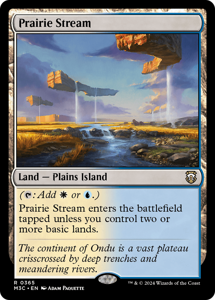 Prairie Stream (M3C-365) - Modern Horizons 3 Commander Foil