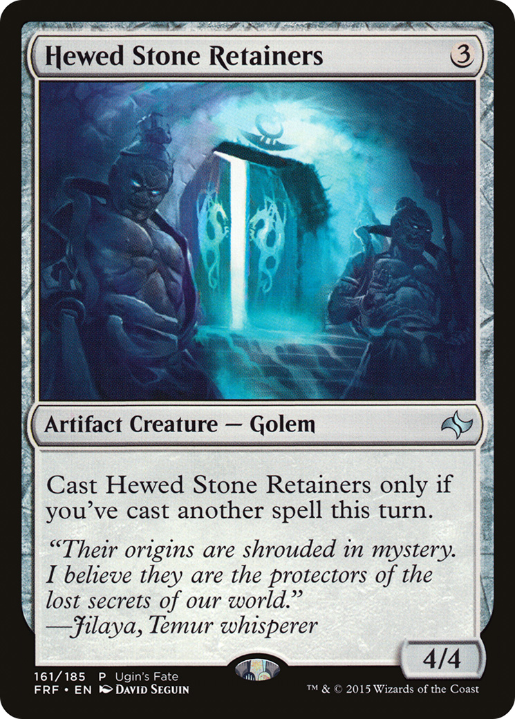 Hewed Stone Retainers (UGIN-161) - Ugin's Fate