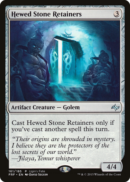 Hewed Stone Retainers (UGIN-161) - Ugin's Fate