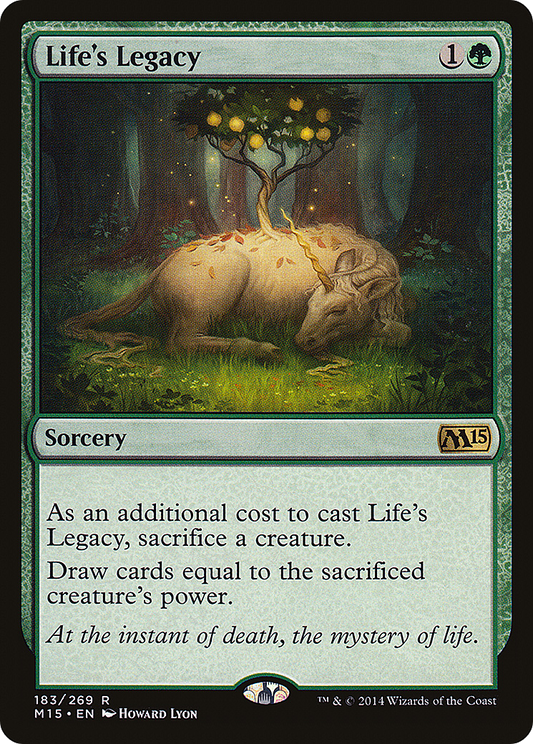 Life's Legacy (M15-183) - Magic 2015