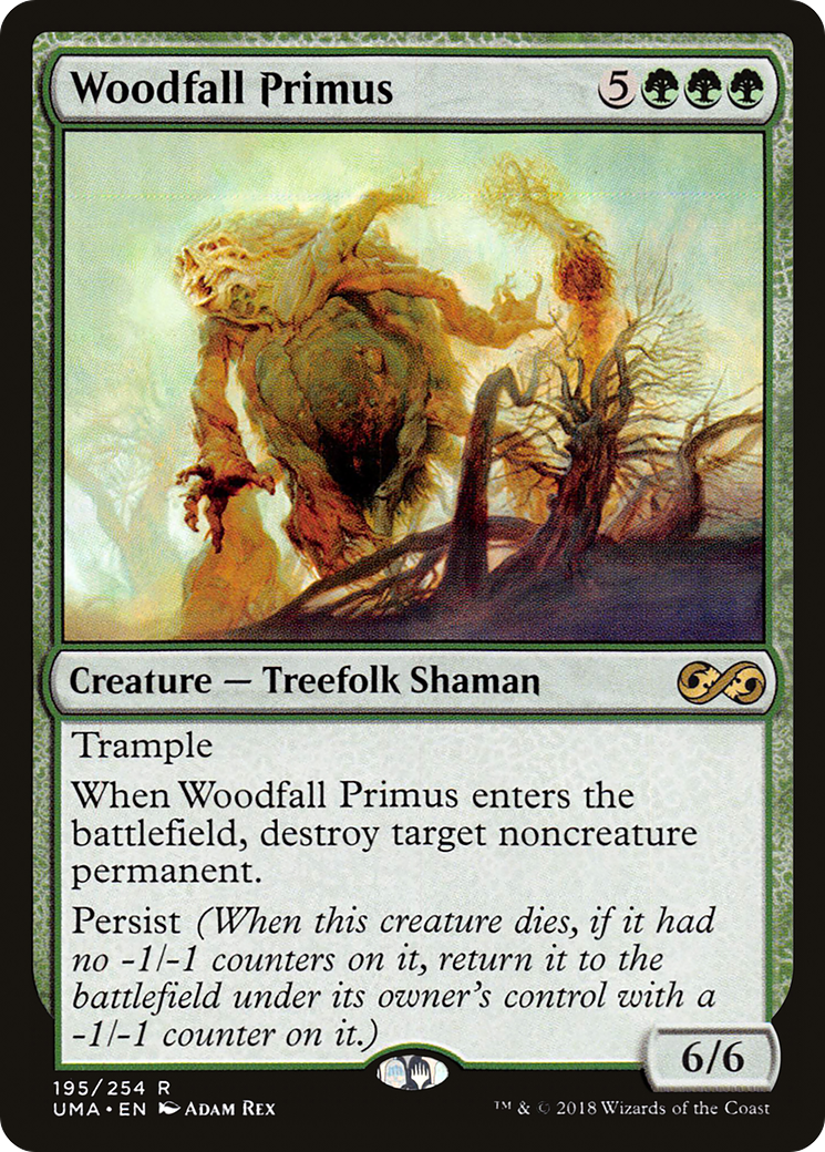 Woodfall Primus (UMA-195) - Ultimate Masters Foil