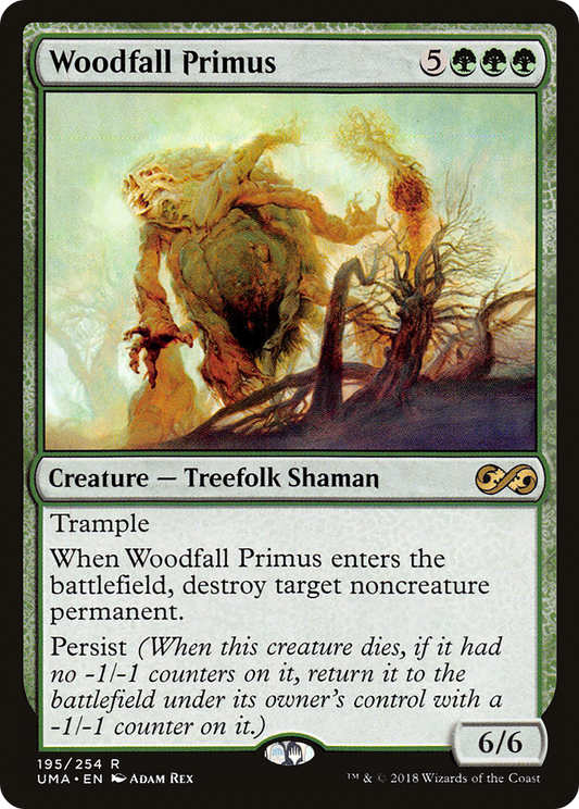 Woodfall Primus (UMA-195) - Ultimate Masters Foil