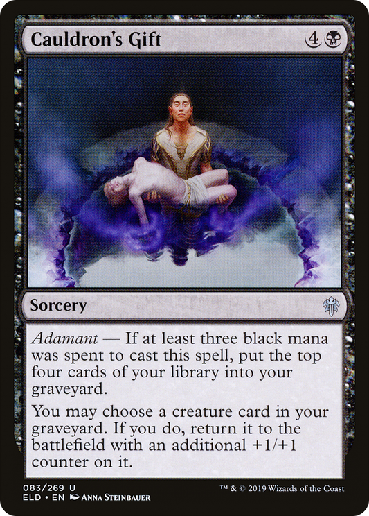 Cauldron's Gift (ELD-083) - Throne of Eldraine Foil