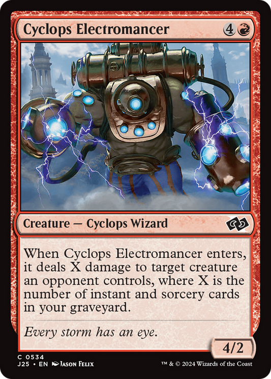 Cyclops Electromancer (J25-534) - Foundations Jumpstart