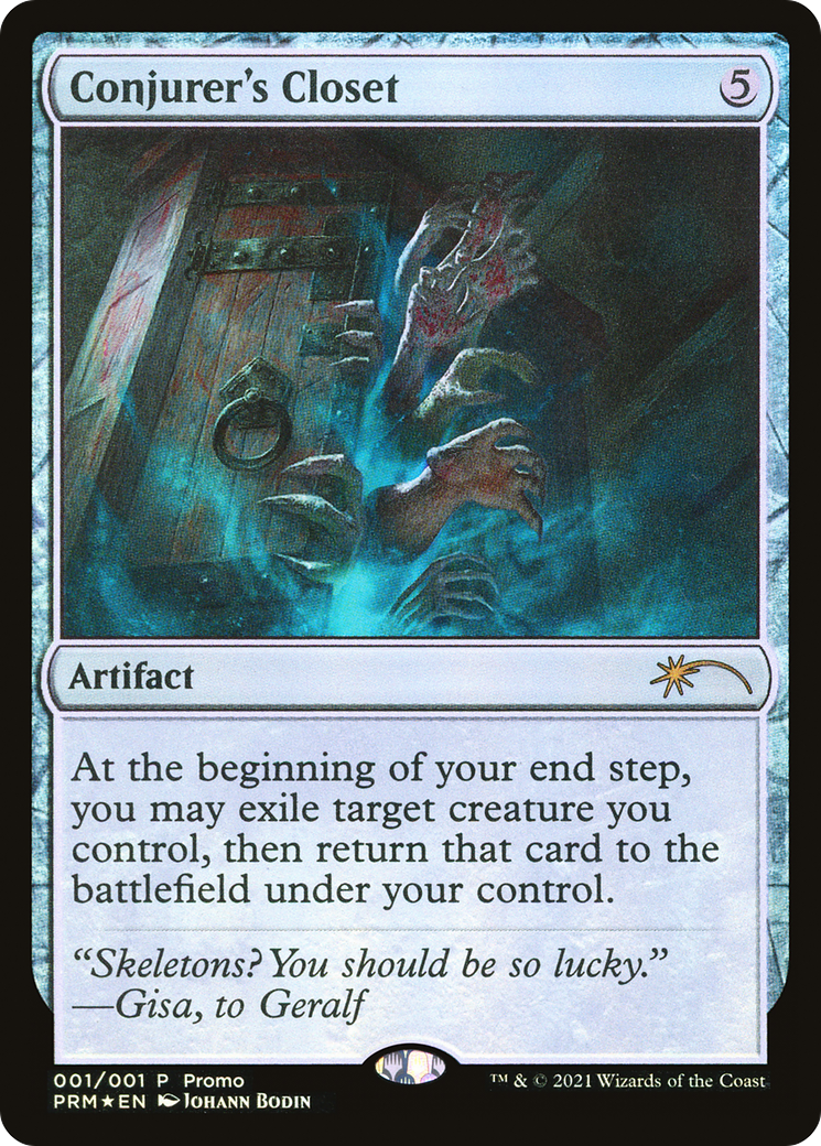 Conjurer's Closet (PWP21-006) - Wizards Play Network 2021 Foil