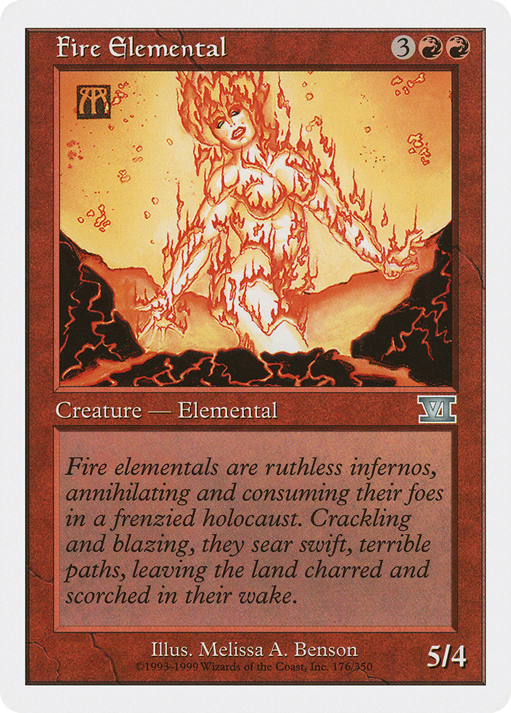 Fire Elemental (6ED-176) - Classic Sixth Edition