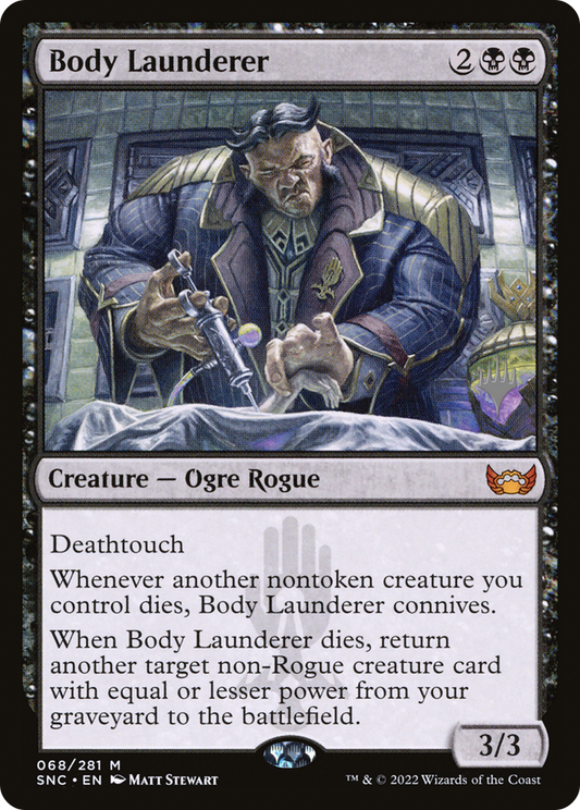 Body Launderer (PPSNC-068) - Streets of New Capenna Promos (Promo Pack)