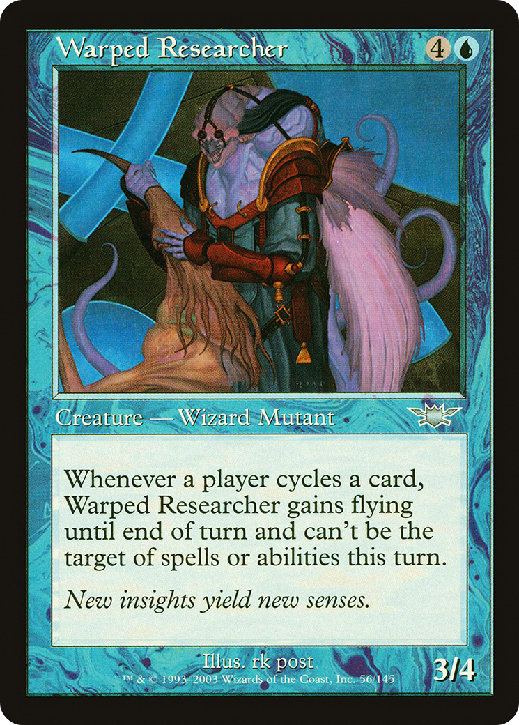 Warped Researcher (LGN-056) - Legions Foil