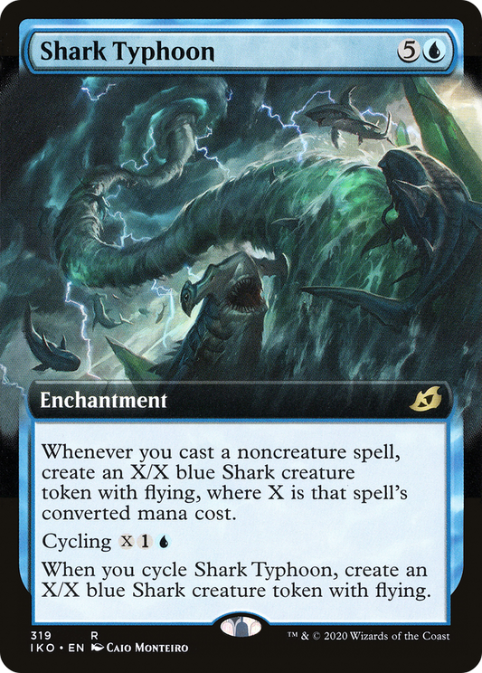 Shark Typhoon (IKO-319) - Ikoria: Lair of Behemoths: (Extended Art)