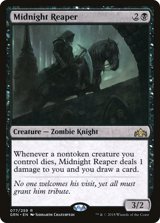 Midnight Reaper (GRN-077) - Guilds of Ravnica