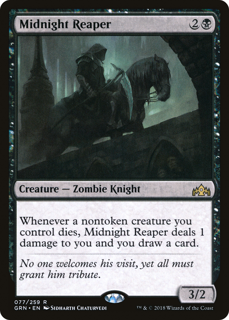 Midnight Reaper (GRN-077) - Guilds of Ravnica Foil