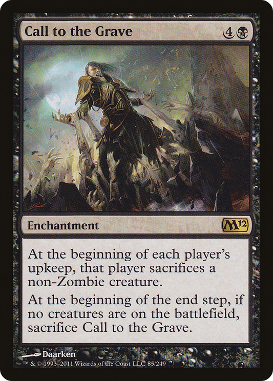 Call to the Grave (M12-085) - Magic 2012 Foil