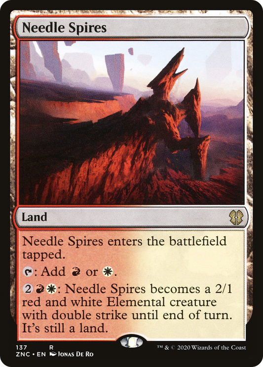 Needle Spires (ZNC-137) - Zendikar Rising Commander