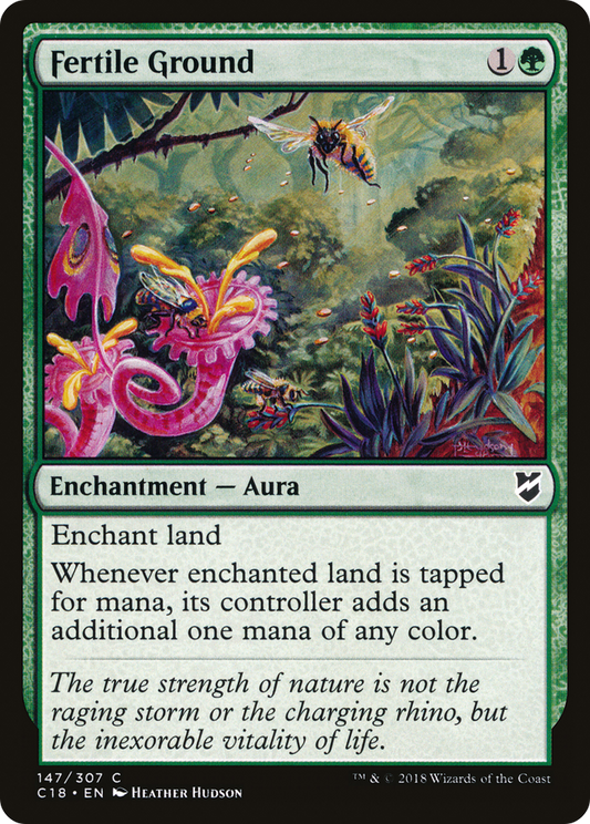 Fertile Ground (C18-147) - Commander 2018