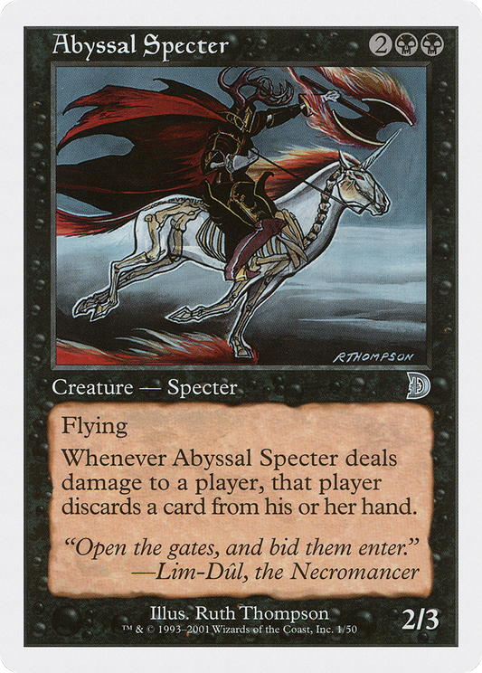 Abyssal Specter (DKM-001) - Deckmasters