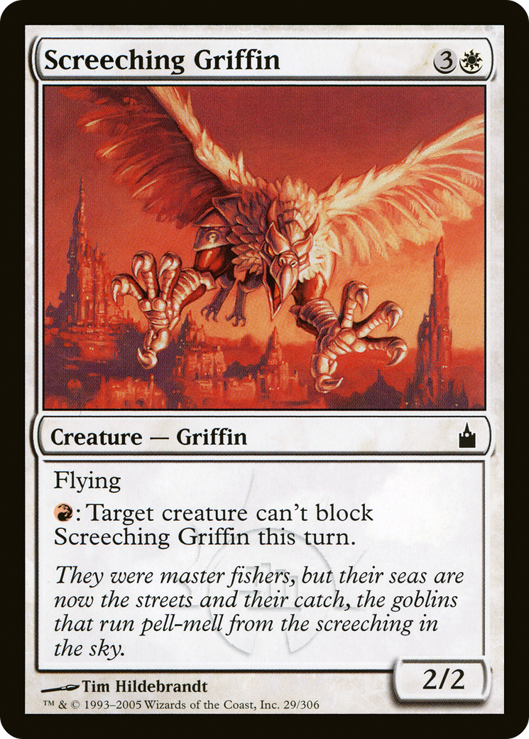 Screeching Griffin (RAV-029) - Ravnica: City of Guilds